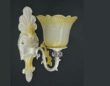 Бра однорожковое Мелодия Света  Е27 220В Белая фото Бра однорожковое Мелодия Света  Е27 220В Белая картинка